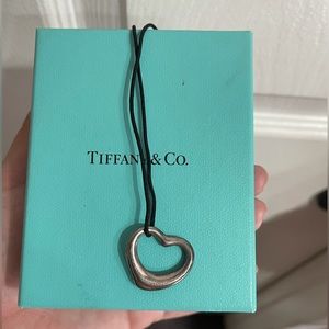Tiffany & Co Elsa Peretti Heart Necklace